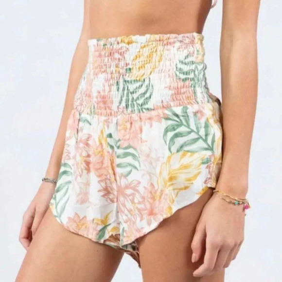 Rip Curl Pants - Rip Curl La Bonita Beach Short, bone